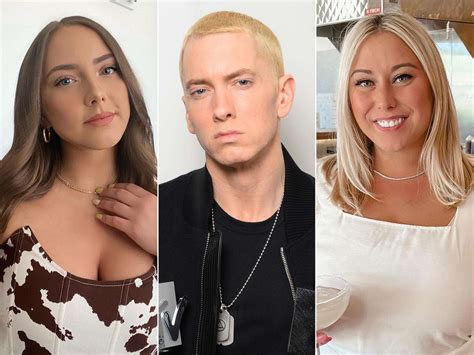 tochter eminem|Eminems 3 Kids: All About Hailie, Alaina and Stevie